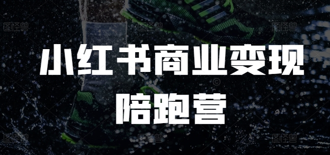 小红书商业变现陪跑营，小红书电商教程-木白网创