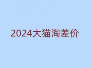 2024版大猫淘差价课程,新手也能学的无货源电商课程-木白网创