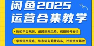 2025闲鱼电商运营全集，2025最新咸鱼玩法-木白网创