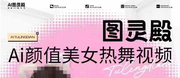 全网首发，原价988图灵殿AI颜值美女热舞视频，云端生图，轻松过原创-木白网创
