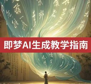 2025即梦ai生成视频教程,一学就会国内免费文字生成视频图片生成视频-木白网创