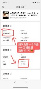 外面卖998的AI短视频教辅资料带货，抖音跟视频号都可以做，快速起号(素材+课程)-木白网创