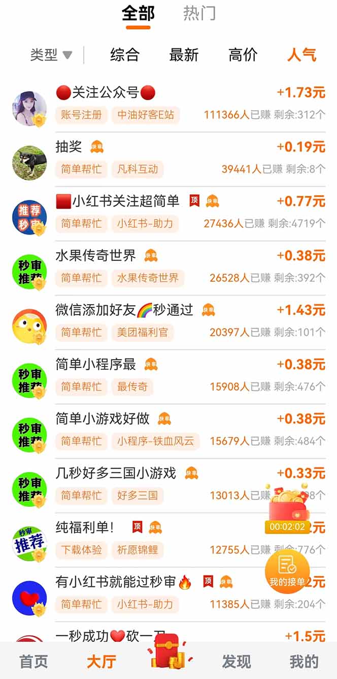 零撸小项目免费分享 点赞助力 无任何门槛 手机随时可做  单日收益200＋-木白网创