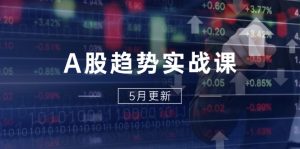 A股趋势实战课：主力动向+政策红利，2025全年策略5月更新-木白网创