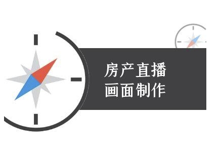房产直播画面制作-抖音房产直播教程-木白网创