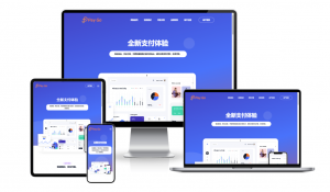 2025彩虹易支付前端新模板美化版-木白网创