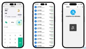 易支付 精美设计的支付收银台模板 门店收银管理系统 云支付收银台-木白网创