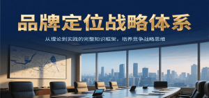 品牌定位战略体系，从理论到实践的完整知识框架，培养产品竞争战略思维-木白网创