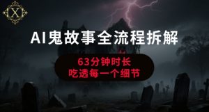 AI鬼故事从0到1全流程拆解，非常详细，全是干货-木白网创