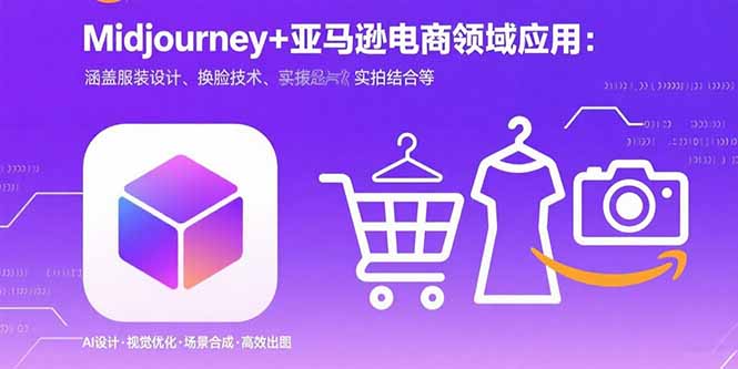 Midjourney+电商领域商业应用：涵盖服装设计、换脸技术、实拍结合等-木白网创