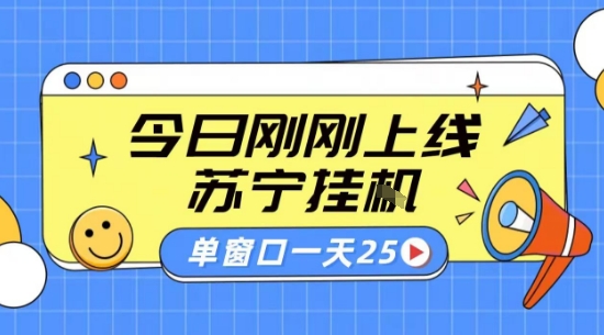 苏宁全自动采集挂G项目 稳定可批量 单窗口收益30+ 附教程【揭秘】-木白网创