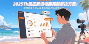 2025Tk美区跨境电商完整解决方案：适合希望快速入局美区电商的从业者学习-木白网创