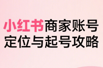 大晴老师·小红书电商全链路实战从定位到爆单(更新8月)-木白网创