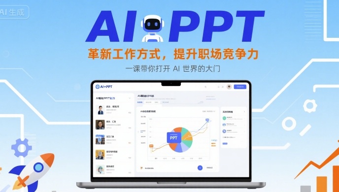 AI+PPT：革新工作方式，提升职场竞争力，一课带你打开 AI 世界的大门-木白网创