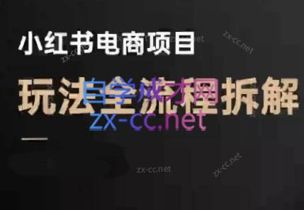 菲菲老师·小红书电商玩法(更新9月)-木白网创