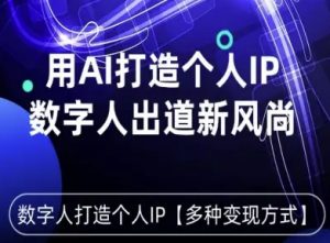 用星幻AI数字人打造个人IP,实现多种变现方式,数字人出道新风尚-木白网创