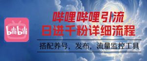 哔哩哔哩引流一个视频裂变100个矩阵玩法-木白网创