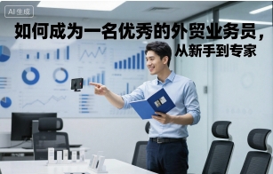 如何成为一名优秀的外贸业务员,从新手到专家-木白网创