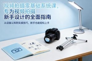 视频拍摄零基础系统课，专为视频拍摄新手设计的全面指南-木白网创