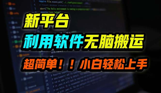 B站平台用软件无脑搬运，月赚10000+，小白也能轻松上手-木白网创