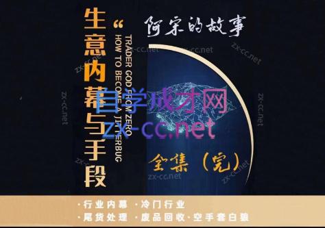 阿宋的故事·生意内幕与手段-木白网创