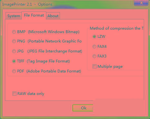 ImagePrinter(虚拟图片打印机) v2.1 官方免费版-木白网创