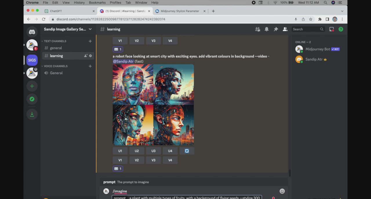 图片[2]-ChatGPT4 和 MidJourney AI 绘画聊天革命性指南教程-33节视频课-中英字幕-木白网创