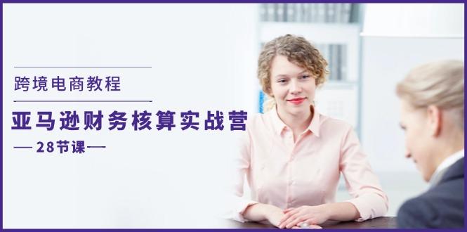 跨境电商教程：亚马逊-财务核算实战营(28节课-木白网创