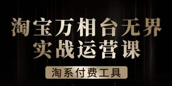 沧海·淘系万相台无界实战运营课，万相台无界实操全案例解析-木白网创
