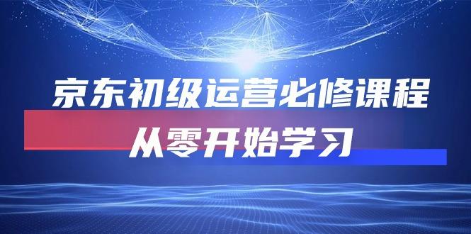京东初级运营必修课程，从零开始学习(49节课-木白网创