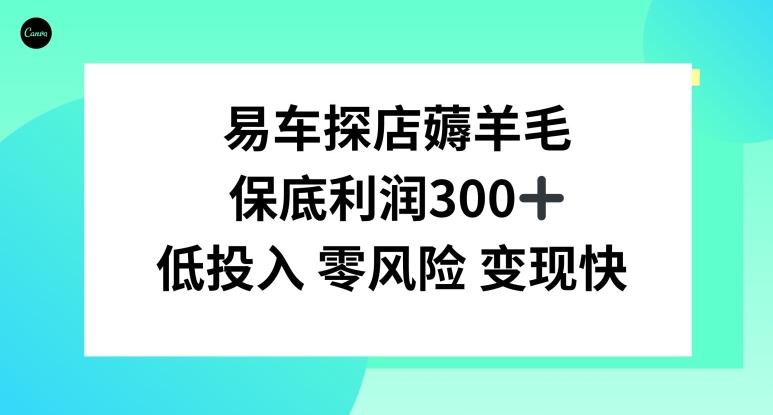 易车APP首页十亿补贴活动，选择到店补贴，保底利润300+-木白网创