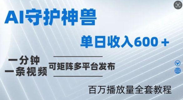 制作各省守护神，100多W播放量的视频只需要1分钟就能完成【揭秘】-木白网创