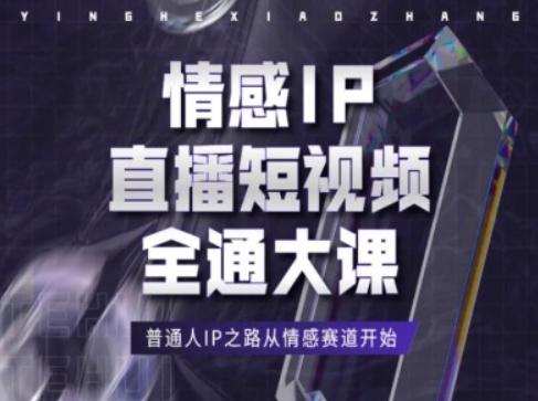 情感IP直播短视频全通大课，普通人IP之路从情感赛道开始-木白网创