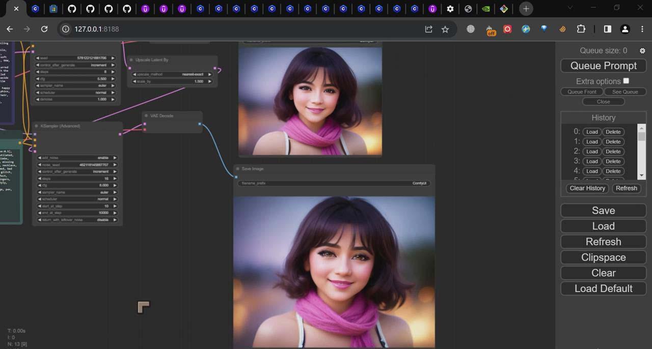 图片[2]-ComfyUI利用Stable Diffusion学习AI GUI工作流程教程-中英字幕-木白网创