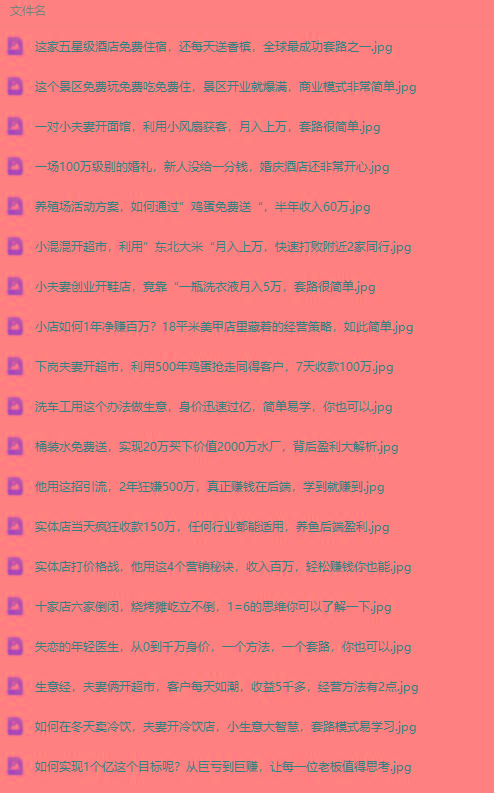 图片[2]-(9607期)真实有效391套商业模式，年入几十到几百万案例解析(电子书+视频+图文)-木白网创