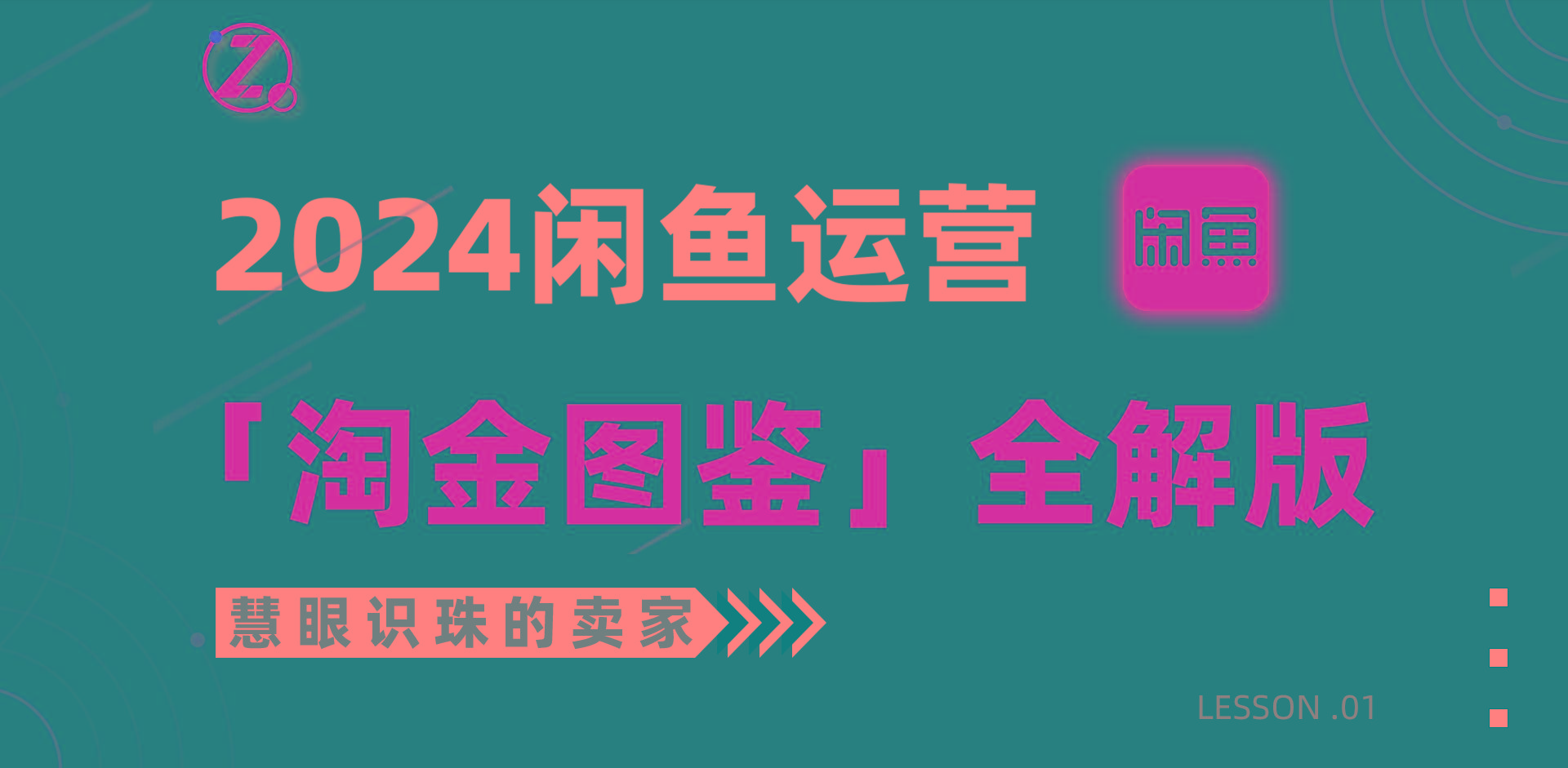 (9738期)2024闲鱼运营，【淘金图鉴】全解版-木白网创