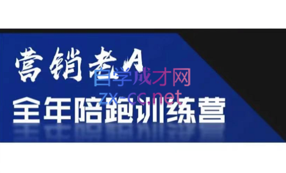 老A营销训练营(更新8月)-木白网创