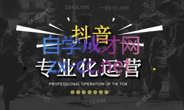 2024焦点抖音运营-木白网创