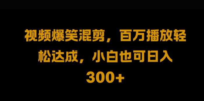 视频号零门槛，爆火视频搬运后二次剪辑，轻松达成日入1k【揭秘】-木白网创