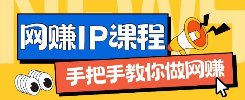 ip合伙人打造1.0，从0到1教你做网创，实现月入过万【揭秘】-木白网创