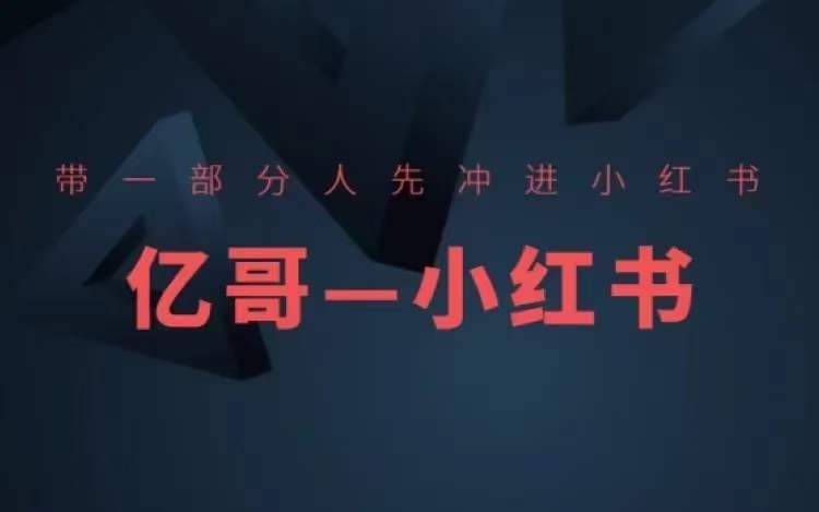 ​​带一部分人先冲进小红书，小红书开店、选品、爆款裂变-木白网创