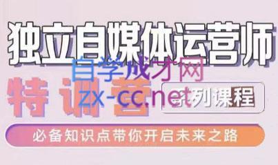 博老师·2024独立自媒体运营师特训营-木白网创