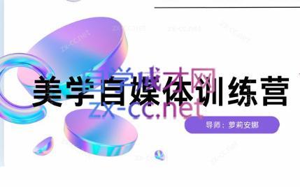 安娜·美学自媒体IP系统课-木白网创