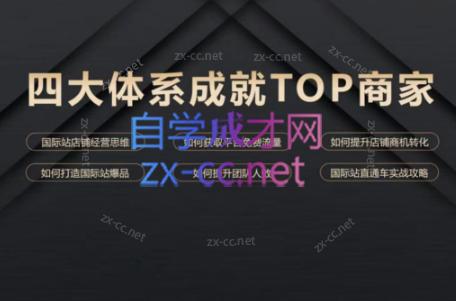 华曜·阿里巴巴国际站认知及直通车实操课程-木白网创