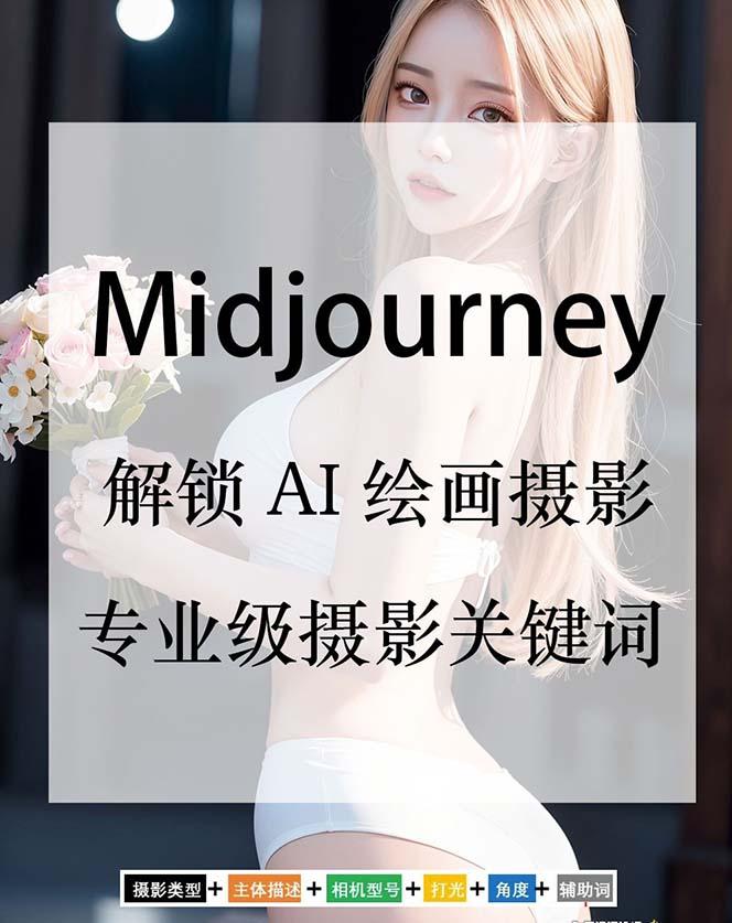 Midjourney关键词-解锁AI绘画专业级人工智能摄影关键词表-木白网创