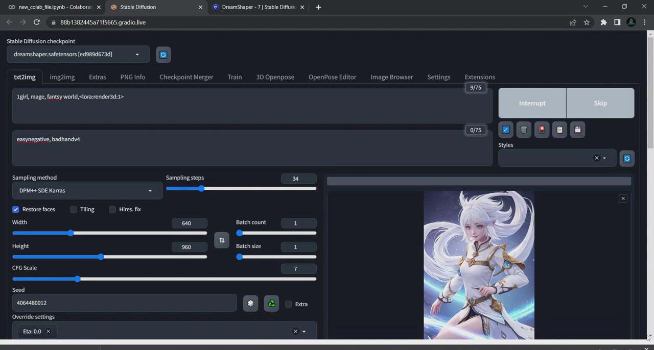 图片[3]-利用Stable Diffusion创建动漫艺术图像使用AI绘画赚钱-中英字幕-木白网创