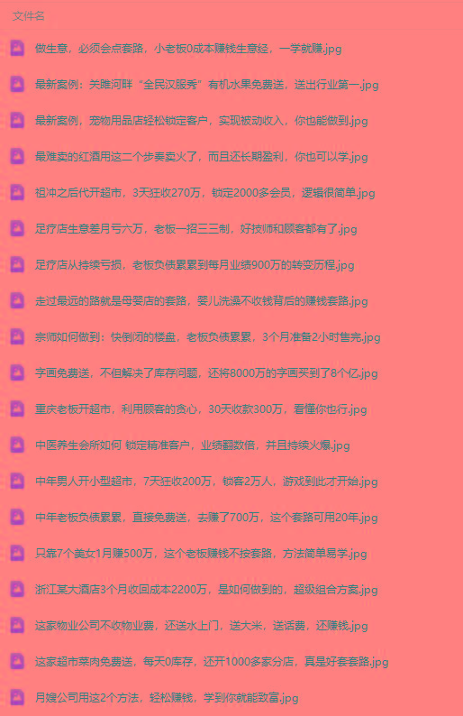 图片[3]-(9607期)真实有效391套商业模式，年入几十到几百万案例解析(电子书+视频+图文)-木白网创