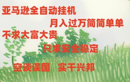 亚马逊全自动浏览挂机-木白网创