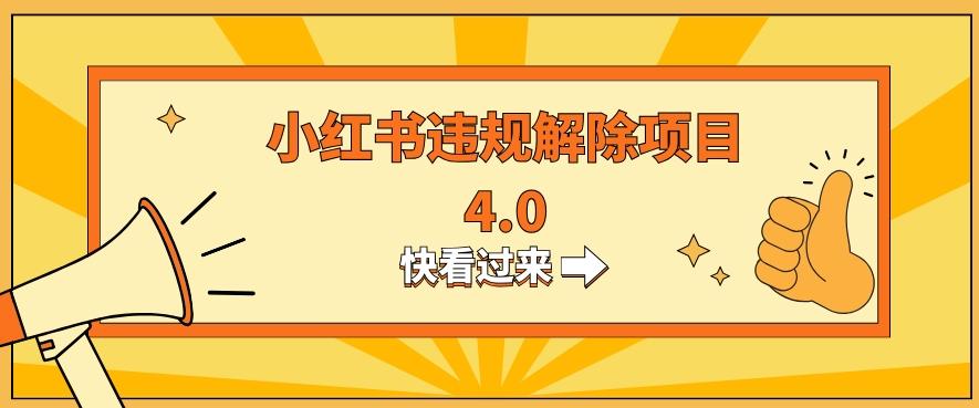 小红书违规掘金蓝海项目，日入800+（附带引流办法及解除办法）-木白网创