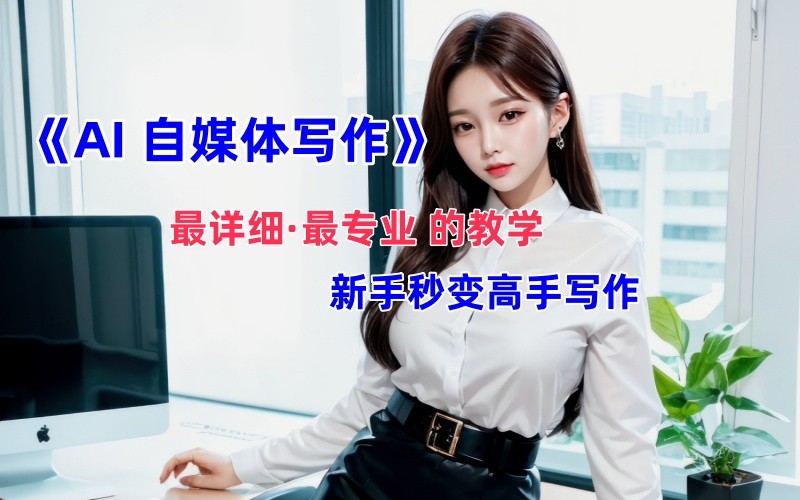 全网最全最细最专业的“AI自媒体写作”教学，新手小白秒变写作高手！-木白网创